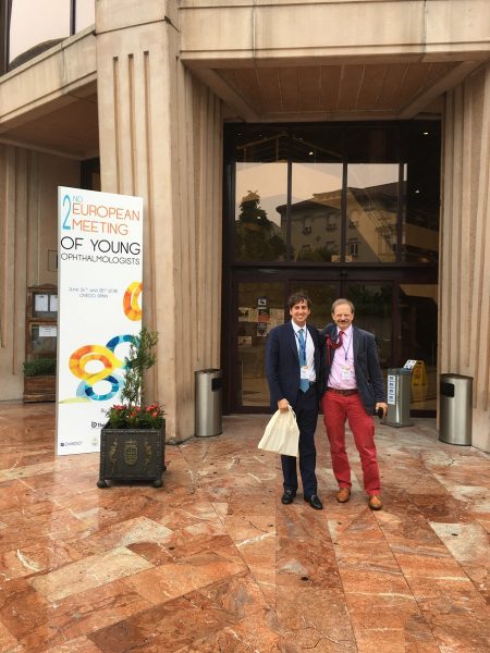 Luis Fernandez Vega and SOE President Jan Tjeerd de Faber